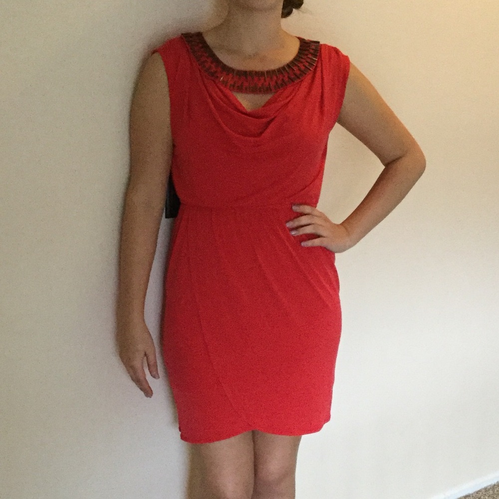 Laundry By Shelli Segal Dress Red size 2